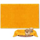 Haustierdecke - Kuscheldecke für Hunde hellorange - marigold 80x120cm