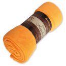 Haustierdecke - Kuscheldecke für Hunde hellorange - marigold 80x120cm