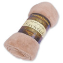 Haustierdecke - Kuscheldecke für Hunde sandbeige - creme 90x140cm