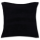 Kissenhülle "Kuschel" ca. 30x30cm schwarz - jet black ohne Füllung