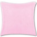 Kissenhülle "Kuschel" ca. 30x30cm rosa -...