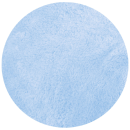 Kissenhülle "Kuschel" ca. 50x50cm hellblau - babyblau ohne Füllung