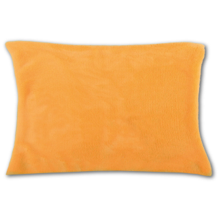 Kissenhülle "Kuschel" ca. 40x60cm hellorange - marigold ohne Füllung
