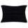 Kissenhülle "Kuschel" ca. 40x60cm schwarz - jet black ohne Füllung