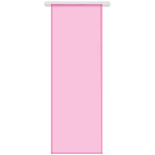 Flächenvorhang Noella pink - fuchsia ohne Technik