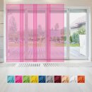 Flächenvorhang Noella pink - fuchsia ohne Technik