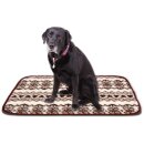 Tierdecke Lammflor creme - gemustert 70x100cm