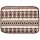 Tierdecke Lammflor creme - gemustert 70x100cm