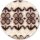 Tierdecke Lammflor creme - gemustert 70x100cm