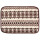 Tierdecke Lammflor creme - gemustert 90x140cm