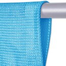 Fadenvorhang „Prince“ Stangendurchzug Hiimmelblau 90x250 cm