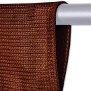 Fadenvorhang „Prince“ Stangendurchzug Braun 90x250 cm