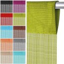 Fadenvorhang „Prince“ Stangendurchzug Hellgrün 90x250 cm