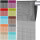 Fadenvorhang Prince 90x250cm, grau - silbergrau