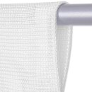 Fadenvorhang „Prince“ Stangendurchzug Weiß 140x250 cm