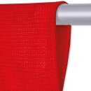 Fadenvorhang Prince 140x250cm, rot - kirschrot