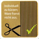 Fadenvorhang Prince 140x250cm, rot - kirschrot