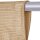 Fadenvorhang Prince 140x250cm, beige - creme