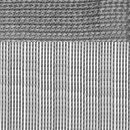 Fadenvorhang „Prince“ Stangendurchzug Grau 140x250 cm