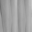 Bistrogardine mit Ösen "Noella" 160x45 cm - Grau