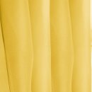 Bistrogardine mit Ösen "Noella" 160x60cm - Gelb