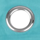 Bistrogardine mit Ösen "Noella" 160x60cm - Türkis