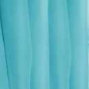 Bistrogardine mit Ösen "Noella" 160x60cm - Türkis
