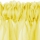 Bistrogardine mit Stangendurchzug "Noella" 160x45 cm - Gelb