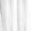 Bistrogardine mit Stangendurchzug "Noella" 160x60cm - Weiß