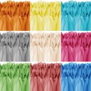 Bistrogardine mit Stangendurchzug "Noella" 160x60cm - Weiß