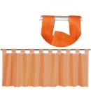 Bistrogardine mit Schlaufen "Noella" 160x45cm -...