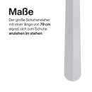 Schuhlöffel Metall 79cm