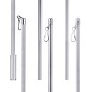 Gardinenstab mit Schleuderfunktion für Vorhangsysteme