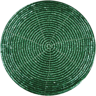 Glasperlen Untersetzer (Grün)
