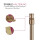 Cafehausstange Scheibenstange ausziehbar (Schrauben oder Kleben) Gold messing matt 50-75 cm