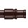 Cafehausstangen braun - dunkelbraun 75 - 125cm