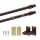 Cafehausstangen braun - dunkelbraun 75 - 125cm