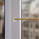 Vitragestangen gold - messing glänzend 60 - 90cm