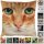 Kissenhülle Fotodruck 40x40 Katze beige ohne Füllung