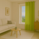 Gardinenschal Ellen blickdicht mit Ösen 140x225 cm Grün