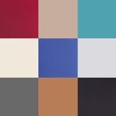 Tischset Ellen, 30x45cm - Hellorange