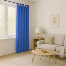 Dekoschal Ellen Schlaufen, 140x225cm - Blau