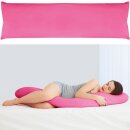Seitenschläfer Kissenhülle 40x120cm pink - rosa