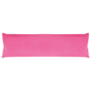 Seitenschläfer Kissenhülle 40x140cm + Füllkissen pink - rosa