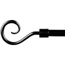 Stilgarnitur Set ausziehbar 120 - 230cm Roma schwarz