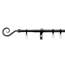 Stilgarnitur Set ausziehbar 120 - 230cm Roma schwarz