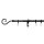 Stilgarnitur Set ausziehbar 120 - 230cm Roma schwarz