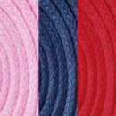 Schnürsenkel Kids Schnürsenkel Kids "3 Paar" - Rosa/Blau/Rot - Rund