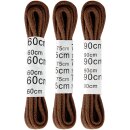 Schnürsenkel Standard "3 Paar" - Braun...