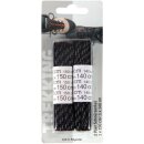Schnürsenkel Trekking "2 Paar" - Schuhriemen - Grau - 140cm/150cm - Flach
